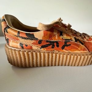 Puma Rihanna/Fenty Creepers Orange Cano